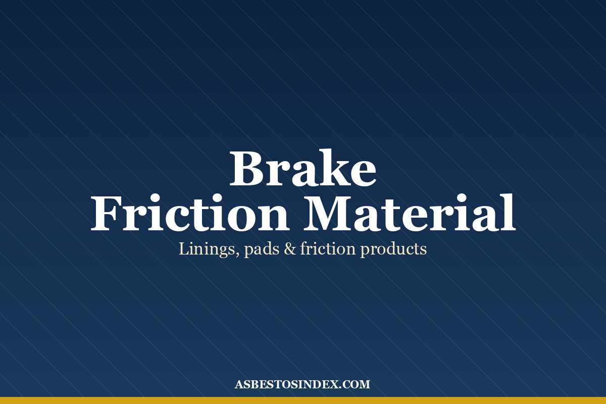"FZ" Brake Linings — Federal Mogul - Ferodo