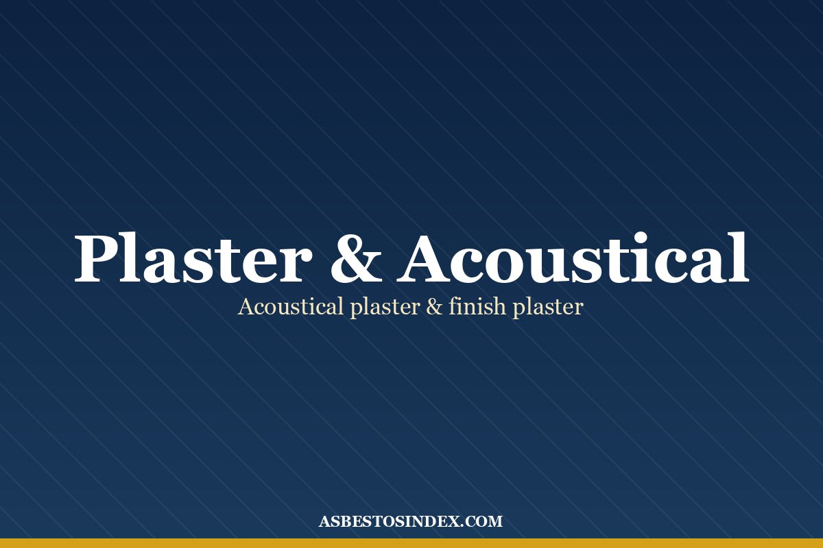 314 Acoustic Cement — Armstrong World Industries
