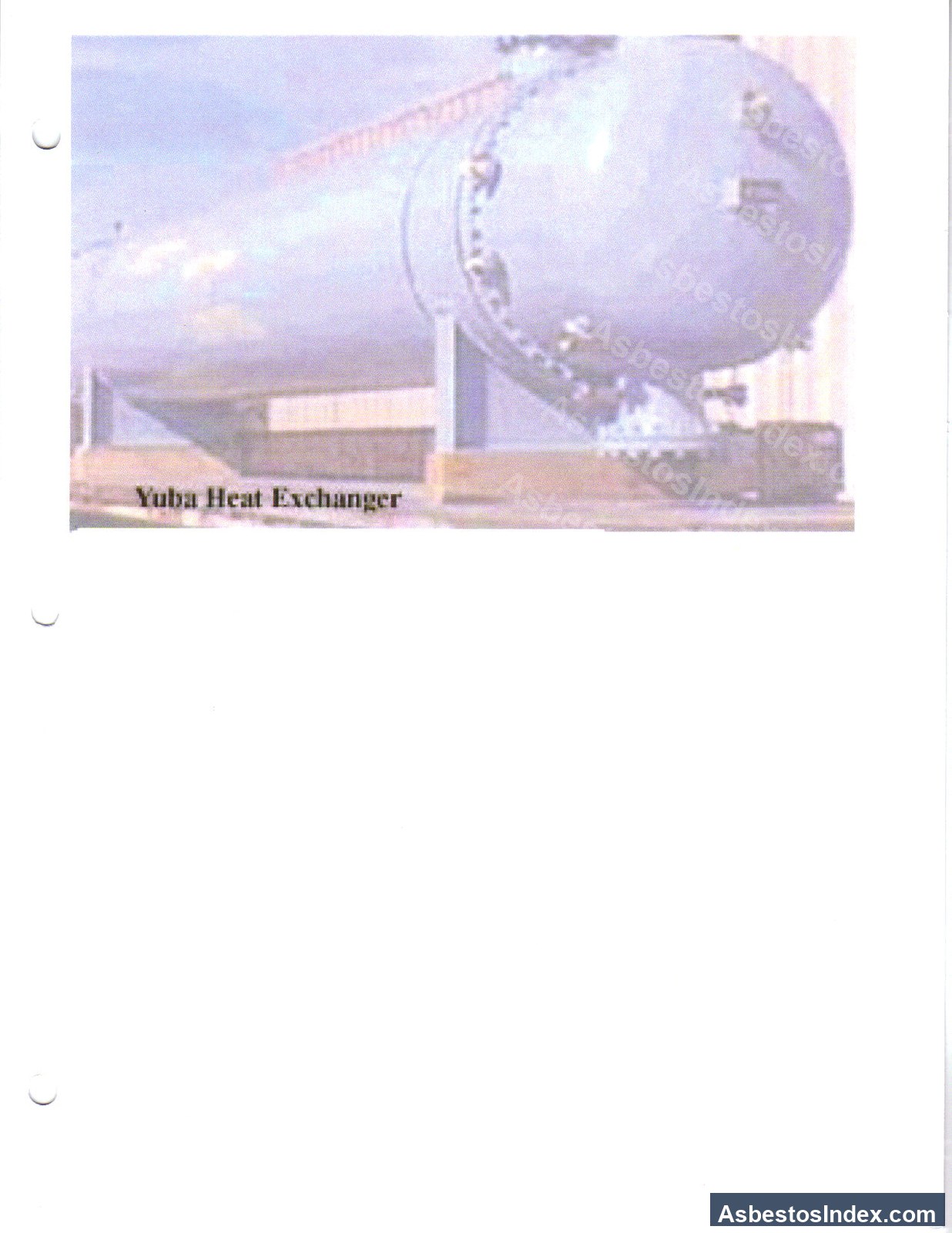 Yuba · Installed Equipment — Yuba