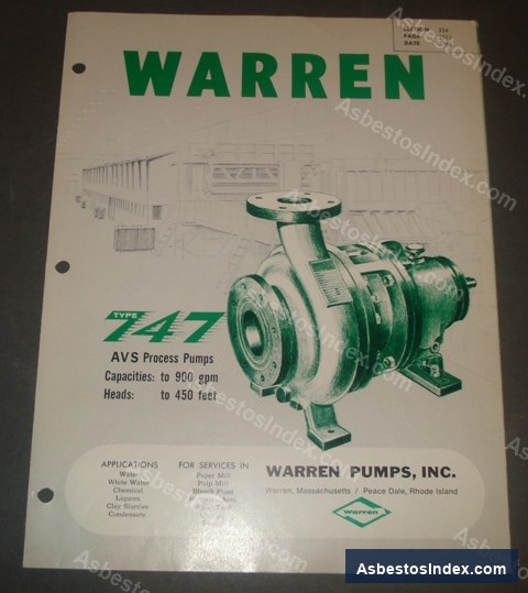 Warren Pumps · Catalog Page — Warren Pumps