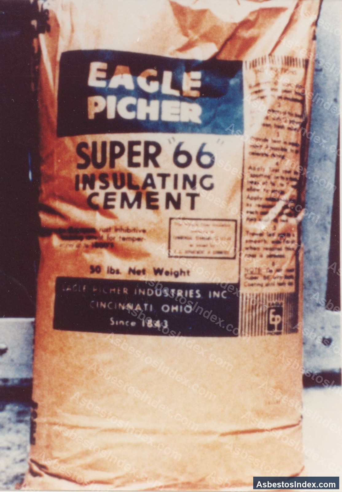 Eagle Picher · Label / Packaging — Eagle Picher