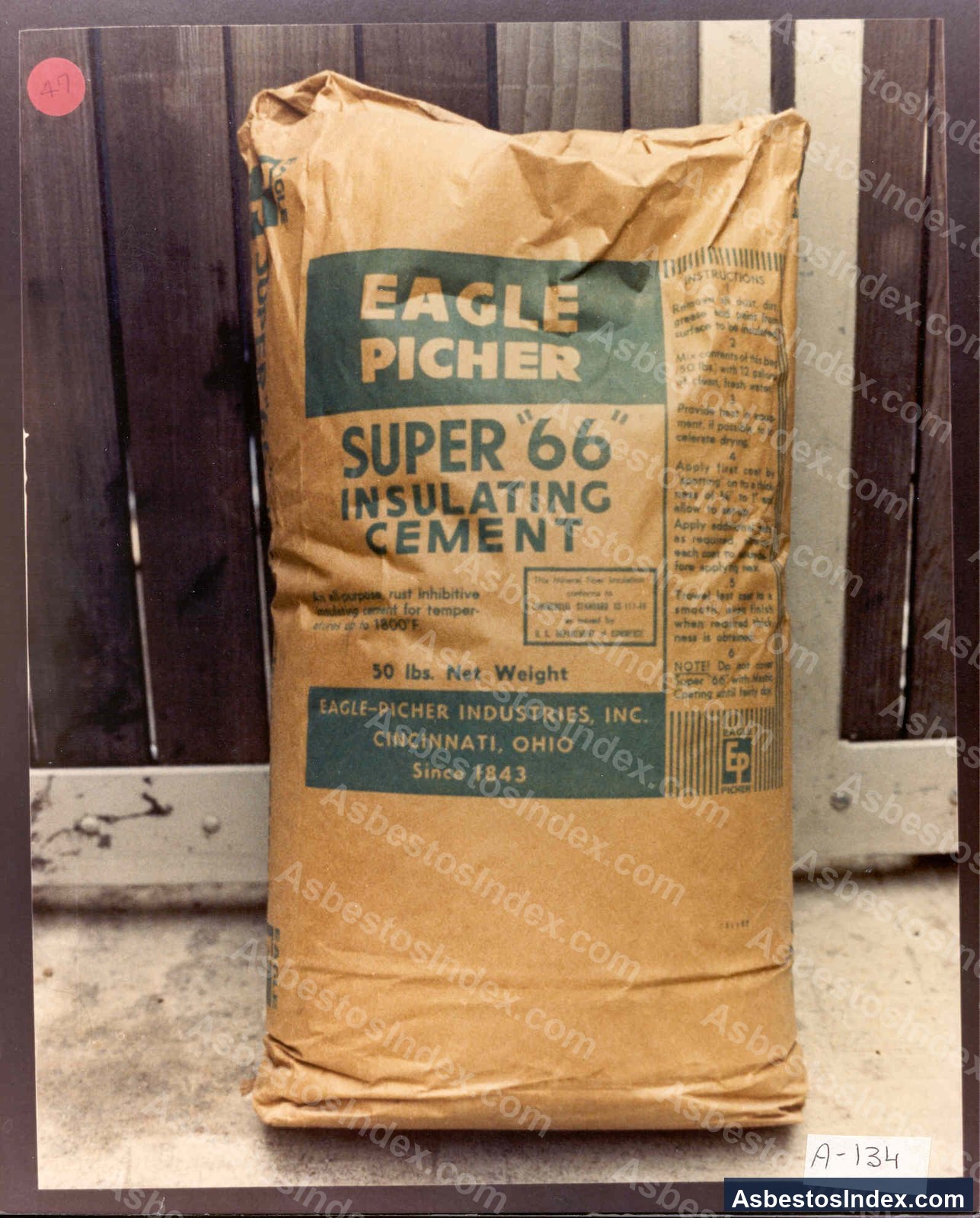 Eagle Picher · Product Specimen — Eagle Picher