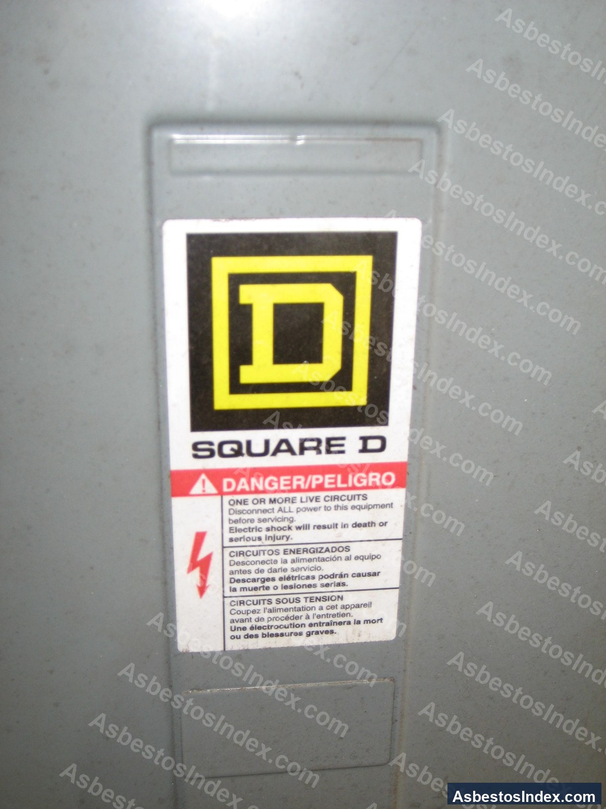 Square D · Label / Packaging — Square D
