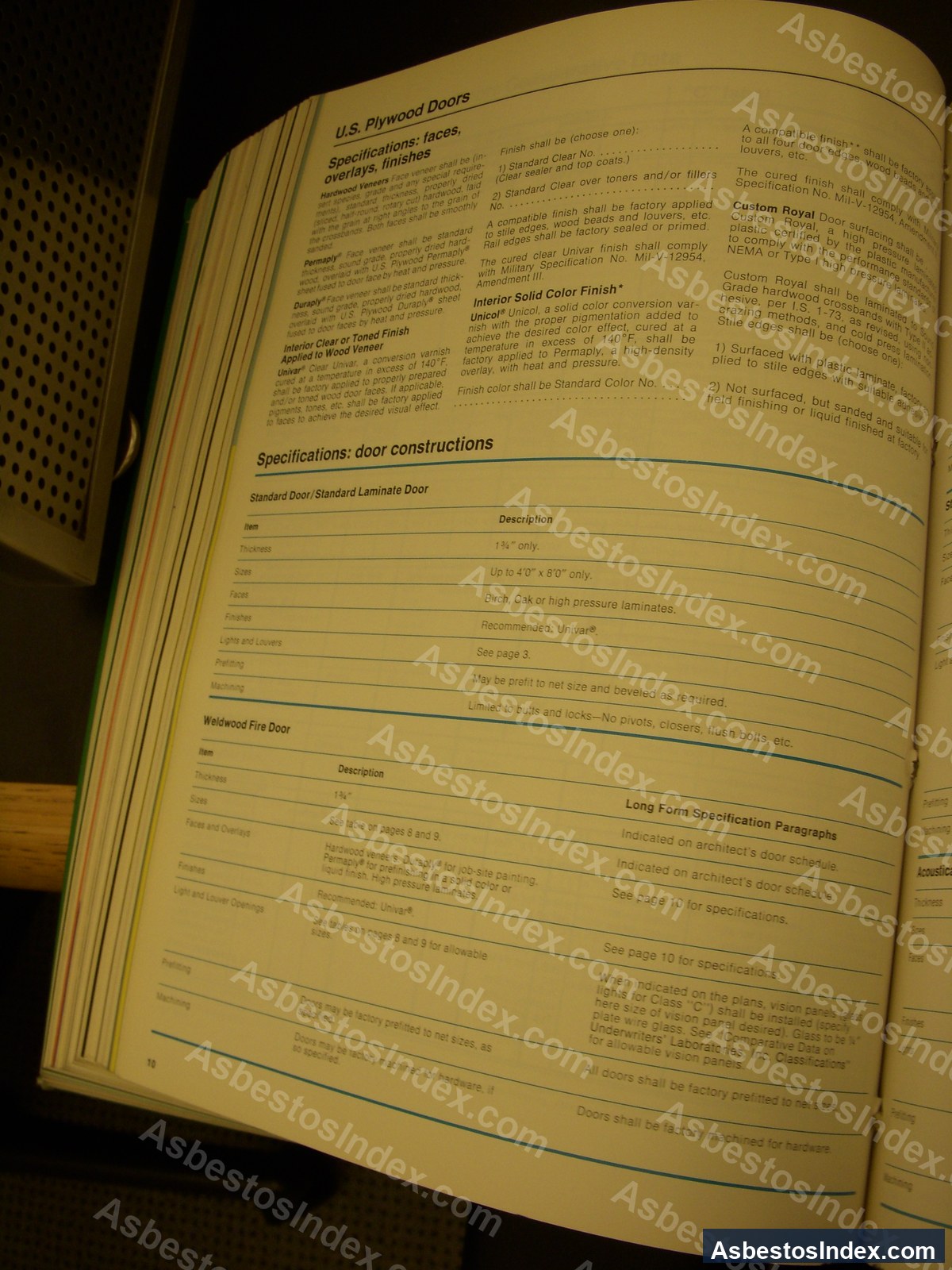 Fire Doors · Catalog Page