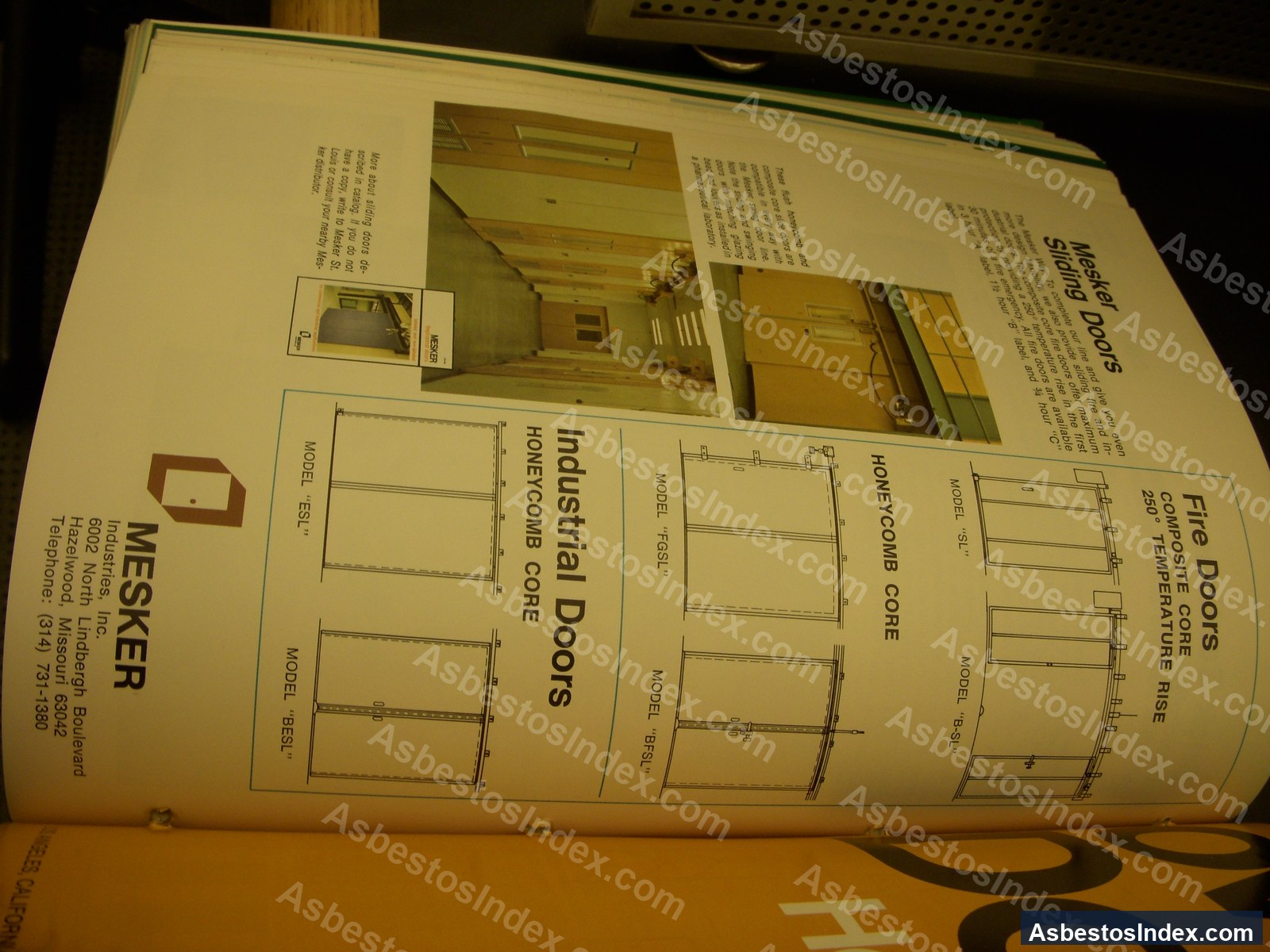 Fire Doors · Catalog Page