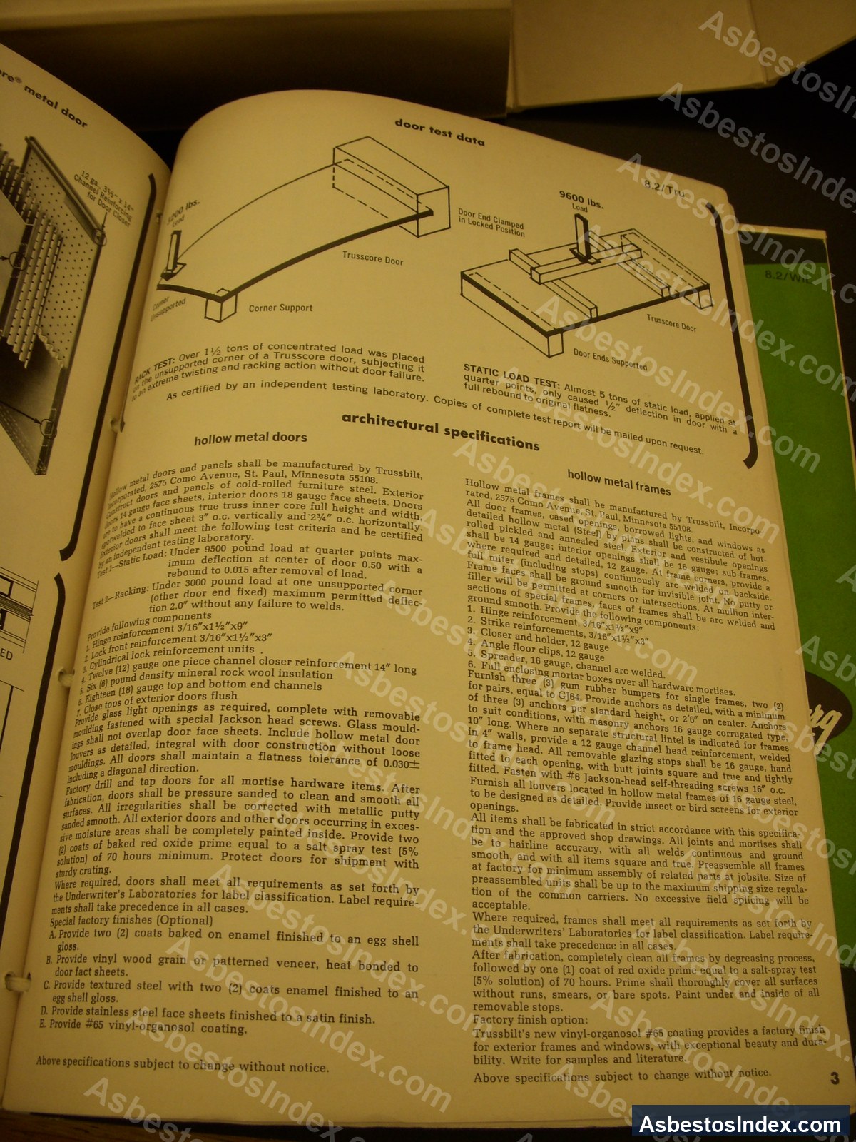 Fire Doors · Catalog Page