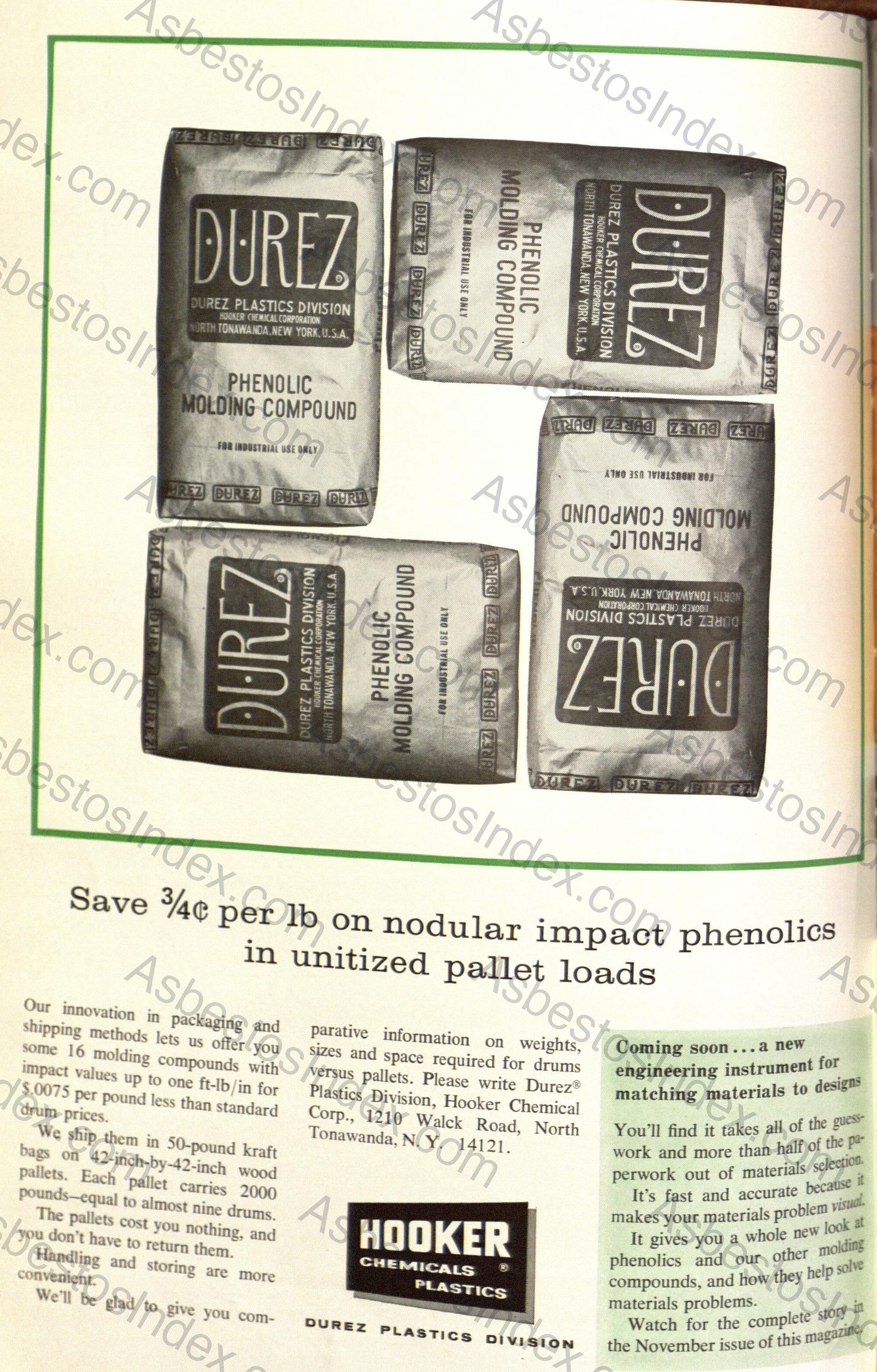 Durez · Catalog Page — Durez