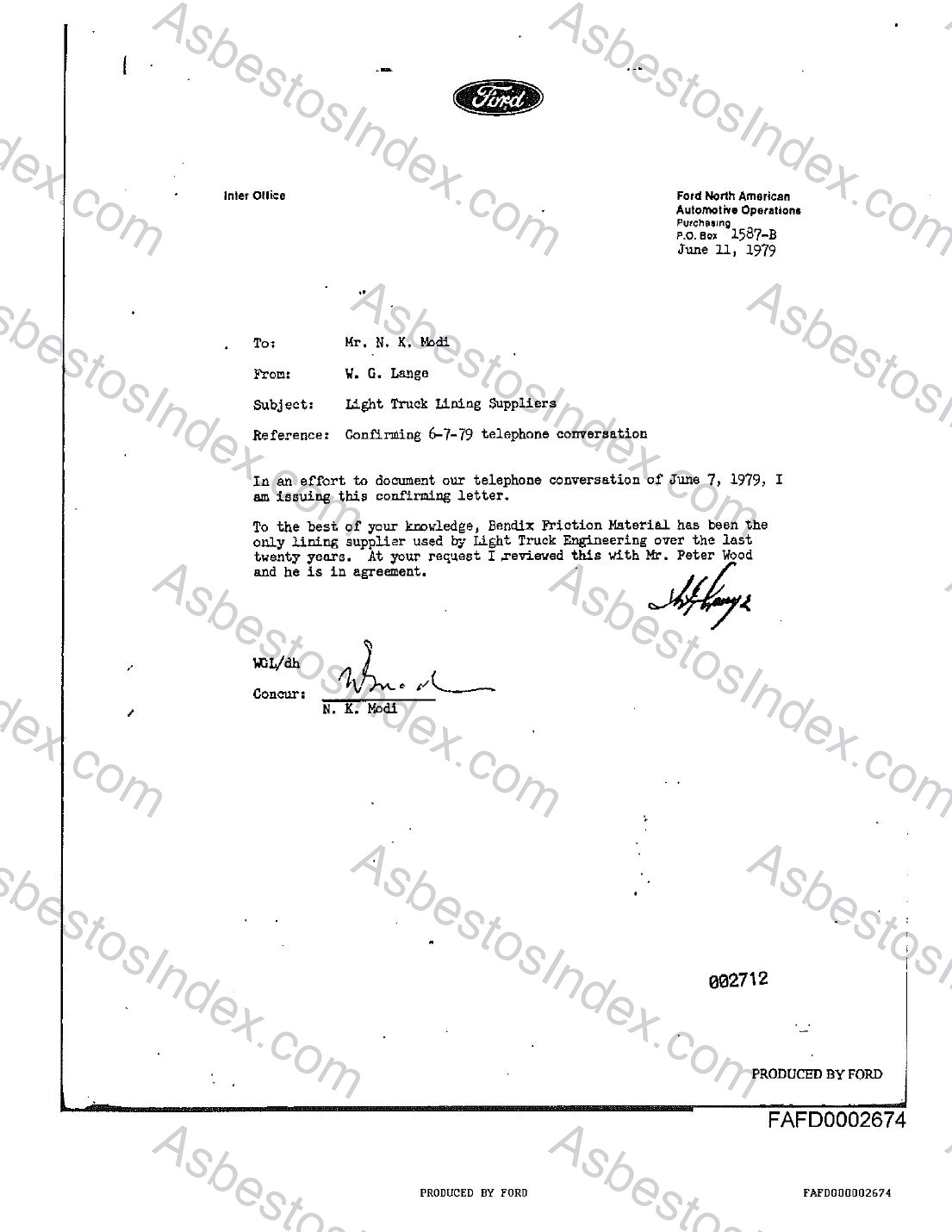 Bendix Corporation · Documentation — Bendix Corporation