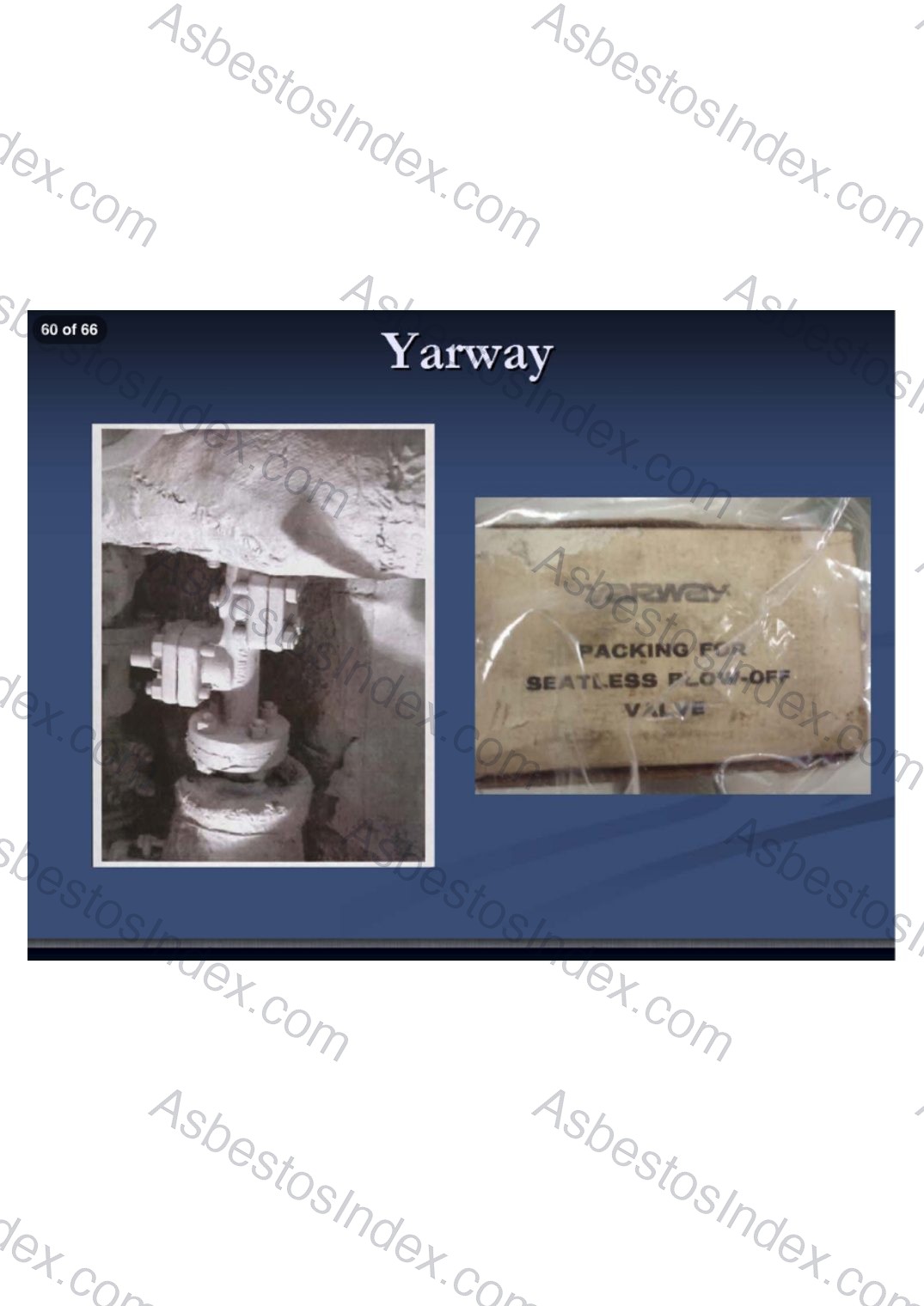Yarway · Label / Packaging — Yarway